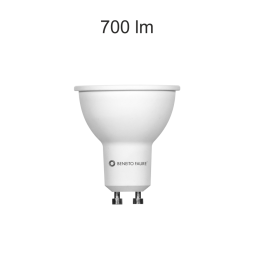 Bombilla GU10 led System 8w neutra Beneito Faure