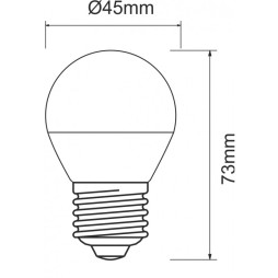 Bombilla led regulable E27 5.5w neutra Beneito Faure
