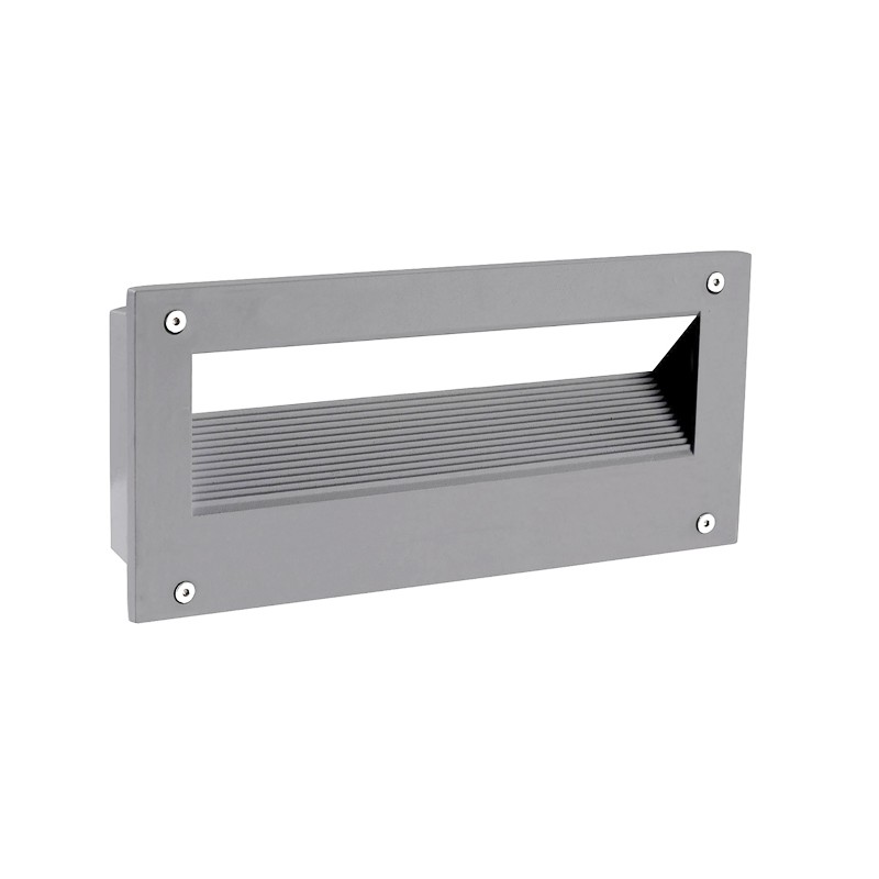 Empotrable exterior de pared gris Micenas Leds C4