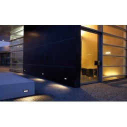 Empotrable exterior de pared gris Micenas Leds C4