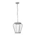 Colgante de exterior Eneldo gris Fabrilamp