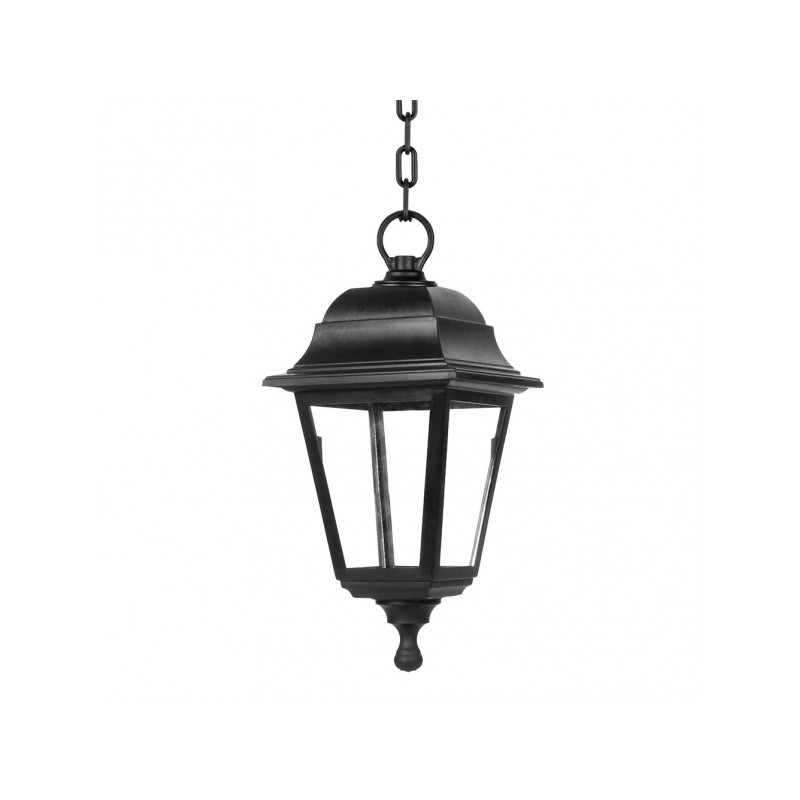 Colgante de exterior Albahaca negro Fabrilamp