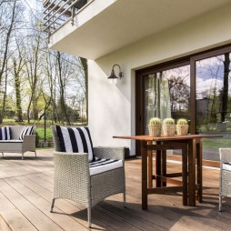 Aplique de exterior Hinojo oro viejo Fabrilamp