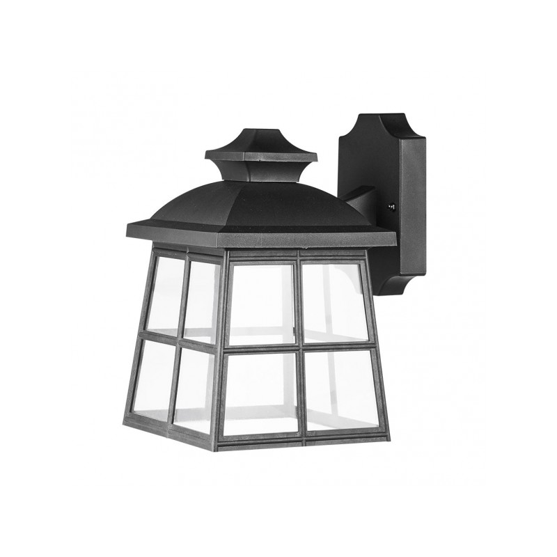 Aplique de exterior Tamarindo negro Fabrilamp