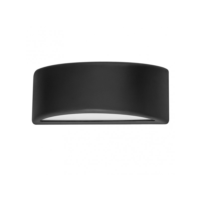 Aplique de exterior Kefir negro Fabrilamp