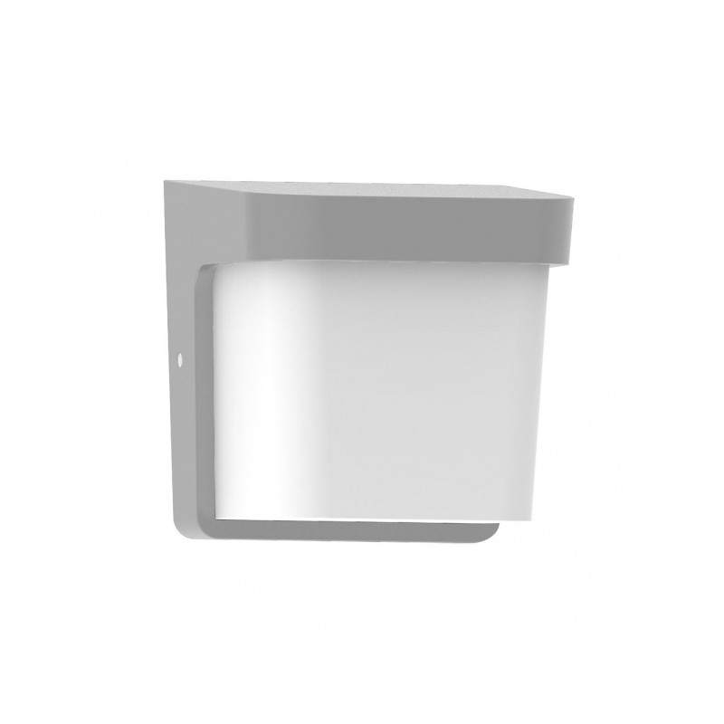 Aplique de exterior Agar gris Fabrilamp