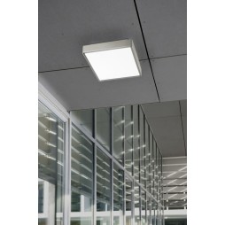 Plafón de techo exterior gris Kossel Leds C4