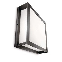 Plafón techo de exterior Chicago antracita Philips