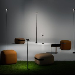 Baliza LED Invisible ajustable con estaca Leds C4