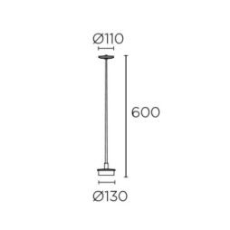Baliza LED Invisible 60cm Leds C4