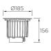 Empotrable mediano de suelo Gea Leds C4