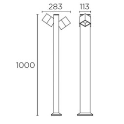 Baliza LED Cubus Leds C4