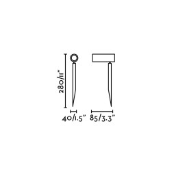 Estaca Seth-28 LED 2700K Faro