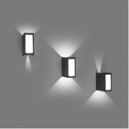 Aplique de exterior Log Faro