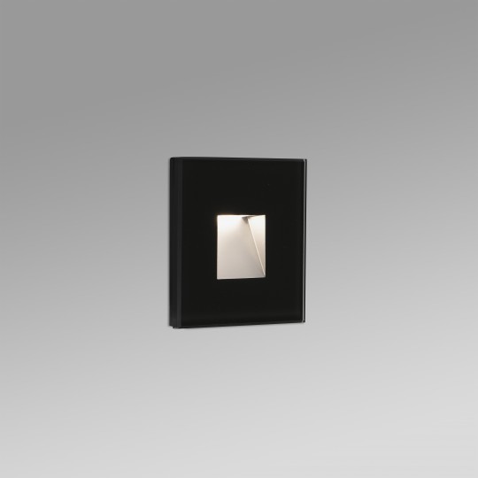 Empotrable exterior Dart-1 LED negro Faro