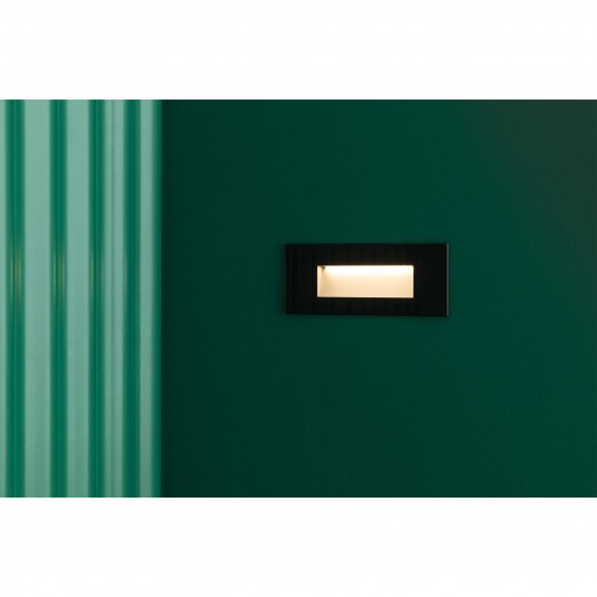 Empotrable exterior Dart-2 LED negro Faro