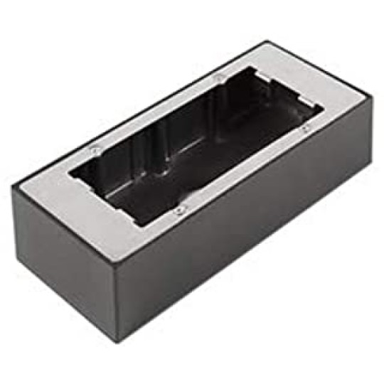 Caja superficie para Dart-2 negro Faro