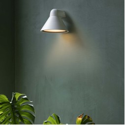 Aplique de exterior Pals blanco Faro