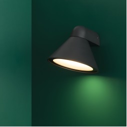 Aplique de exterior Pals gris oscuro Faro