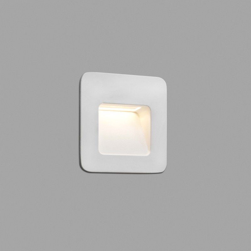 Empotrable de pared de exterior Nase-1 LED blanco Faro
