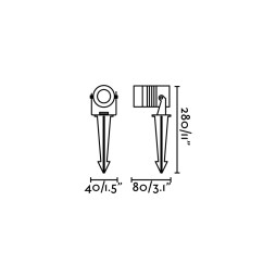 Estaca Balder LED IP67 Faro