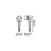 Estaca Balder LED IP67 Faro