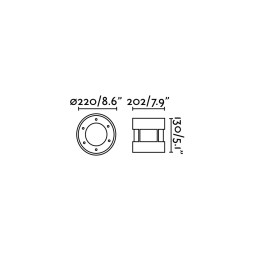 Empotrable suelo Suria-24 LED 24W 24º Faro