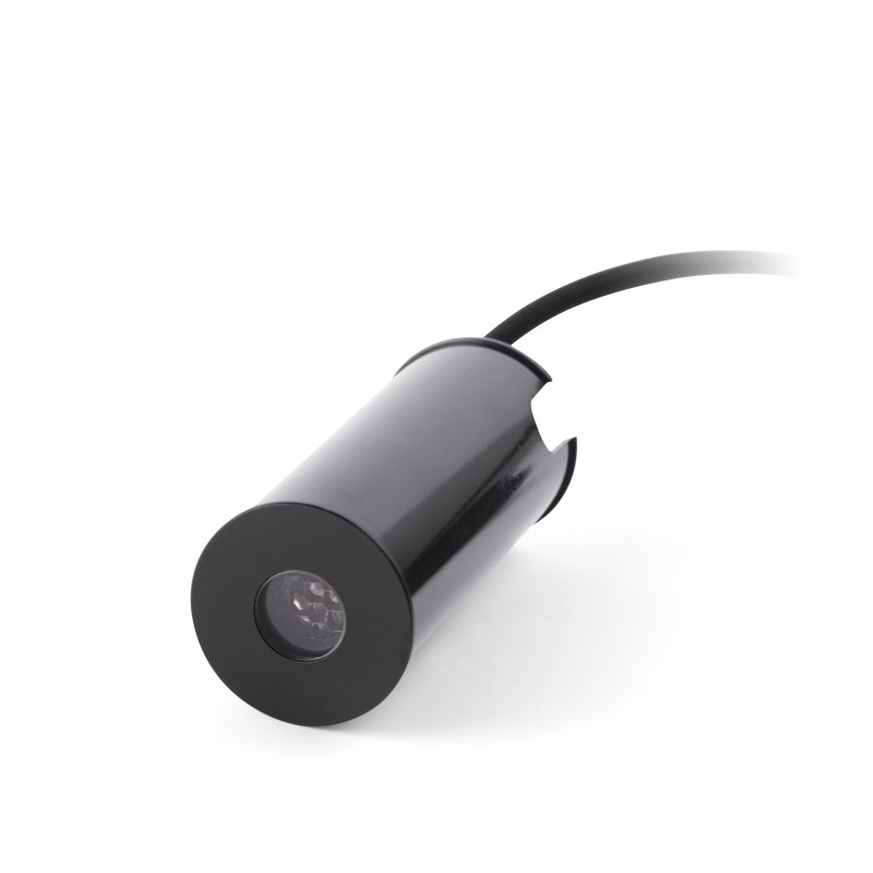Empotrable de suelo Grund LED 2W 2700k negro anodizado IP67 Faro
