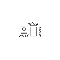 Plafon de exterior Tami Faro