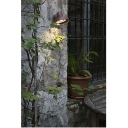 Aplique Bronx marrón Faro