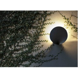 Aplique exterior Lotus gris oscuro Faro