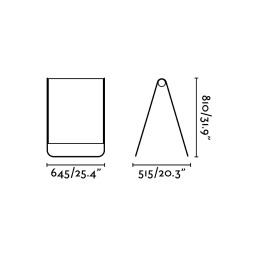 Lampara de pie exterior Cadaqués beige Faro