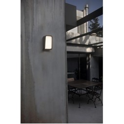 Aplique de exterior Mask gris oscuro Faro