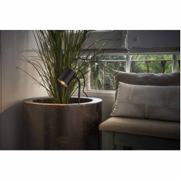 Proyector de exterior con estaca Flow negro Faro