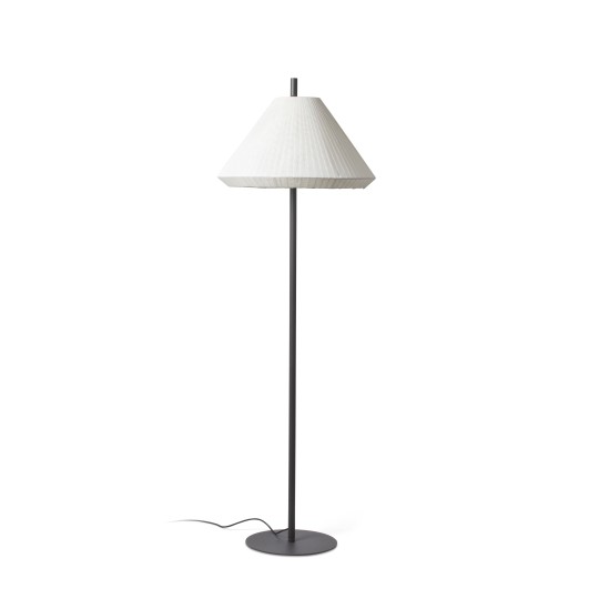 Lampara de pie de exterior Saigon gris/blanco 2mt T70 Faro