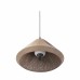 Colgante de exterior Saigon gris/marron T70 Faro