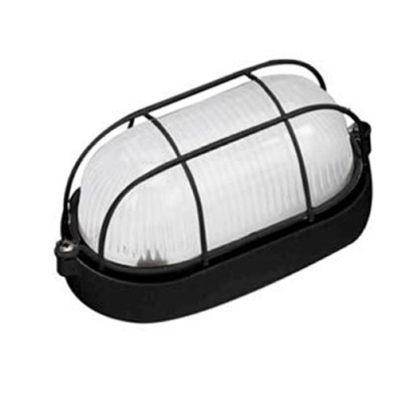 Aplique de exterior Estay negro Faro