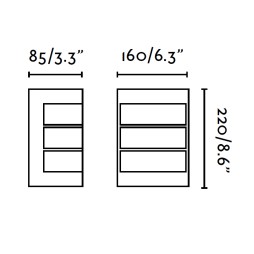 Aplique acero Cela-2 Faro