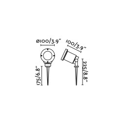 Estaca Tono GU10 Faro