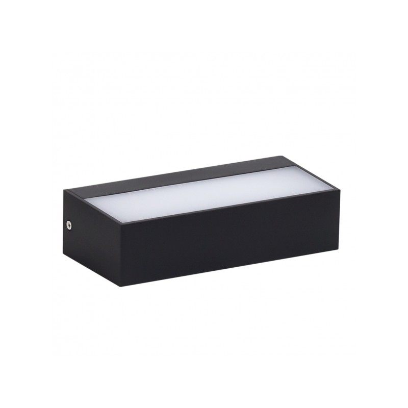 Aplique de exterior Soutelo gris oscuro 9W LED 4000K Fabrilamp