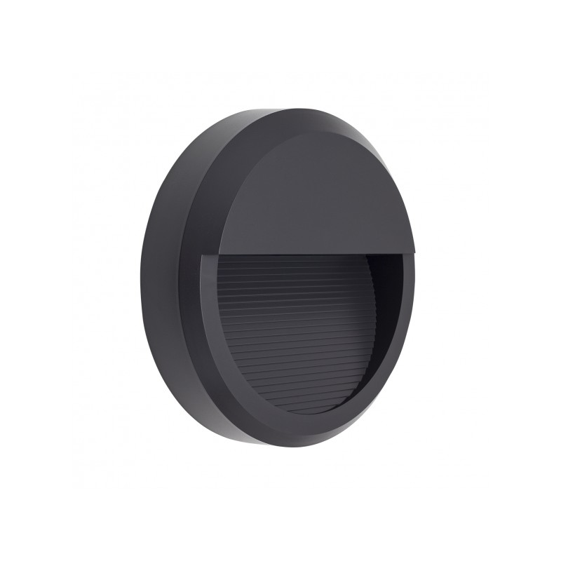 Aplique de exterior Lordelo redondo 8W LED 4000K Fabrilamp