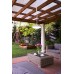 Colgante de exterior Pergola blanco Forlight