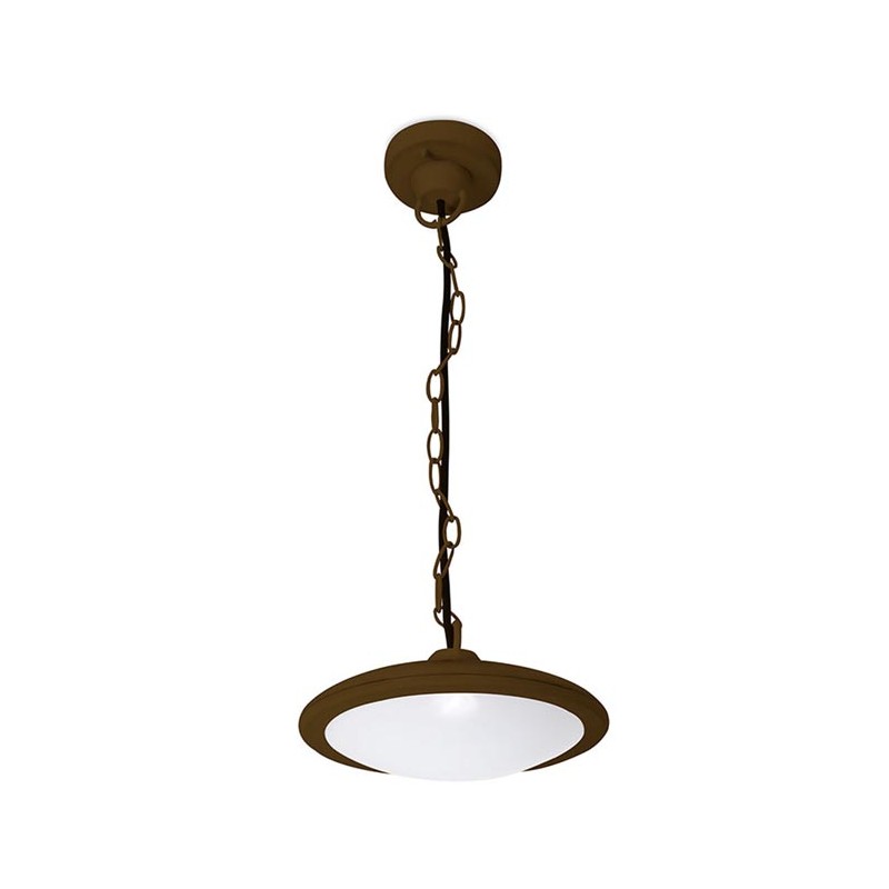 Colgante de exterior Pergola marrón Forlight