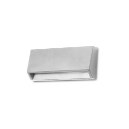 Aplique de exterior luz indirecta Grove rectangular 10cm Forlight