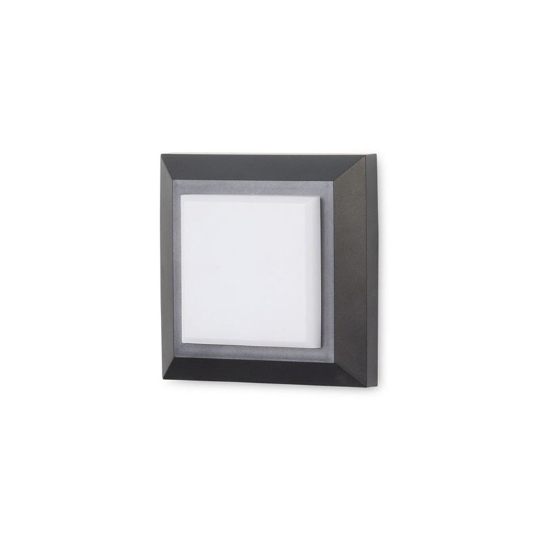 Aplique de exterior Grove cuadrado Forlight