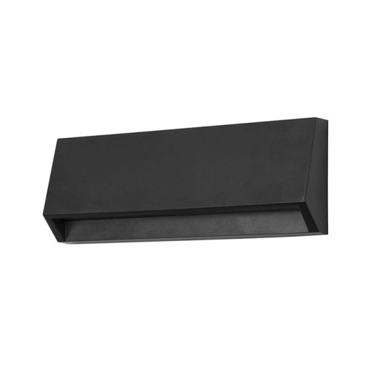 Aplique de exterior luz indirecta Grove rectangular 16cm Forlight