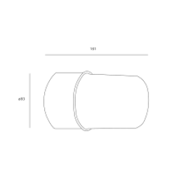 Aplique/plafón Port IP54 Forlight