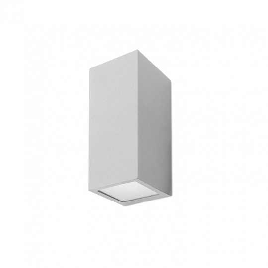 Aplique gris Cube pequeño Forlight
