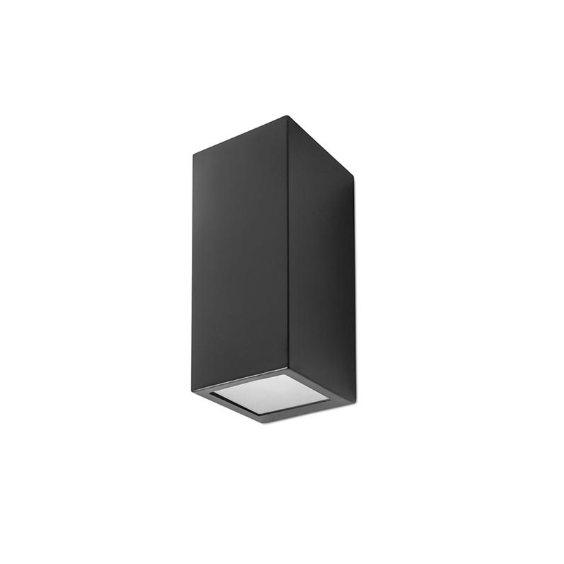 Aplique negro Cube pequeño Forlight