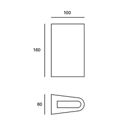 Aplique de exterior Elix Forlight